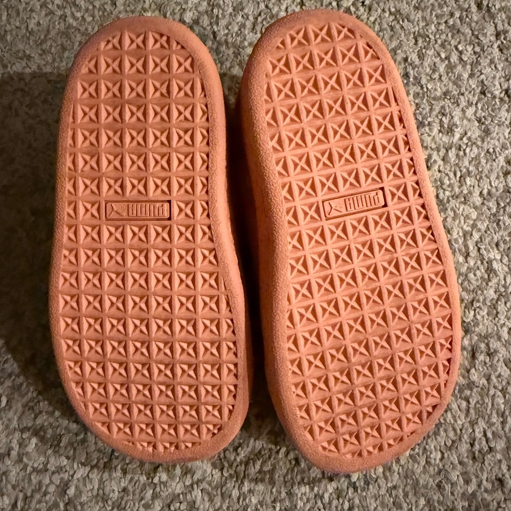 Puma Kids Sneakers - Coral Suede - Picture 4 of 13